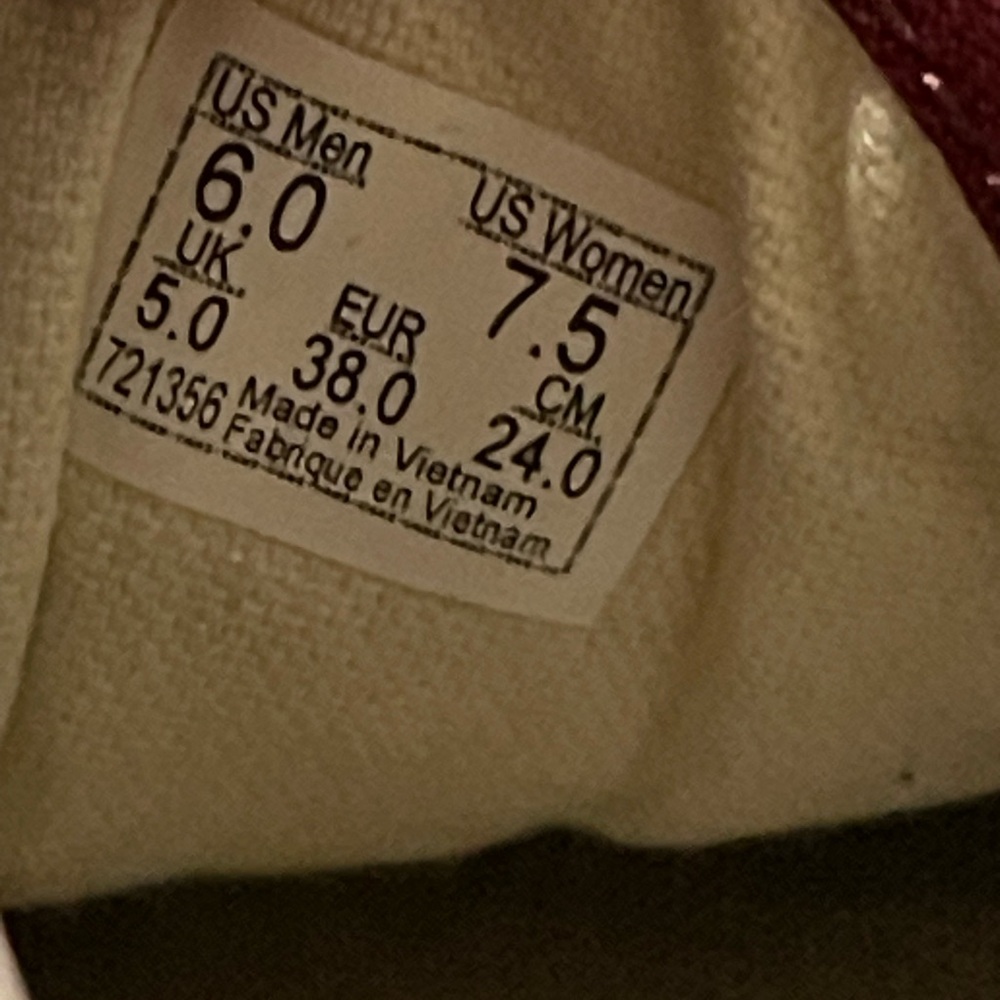 Red and White Sneakers VANS - Picture 5 of 6